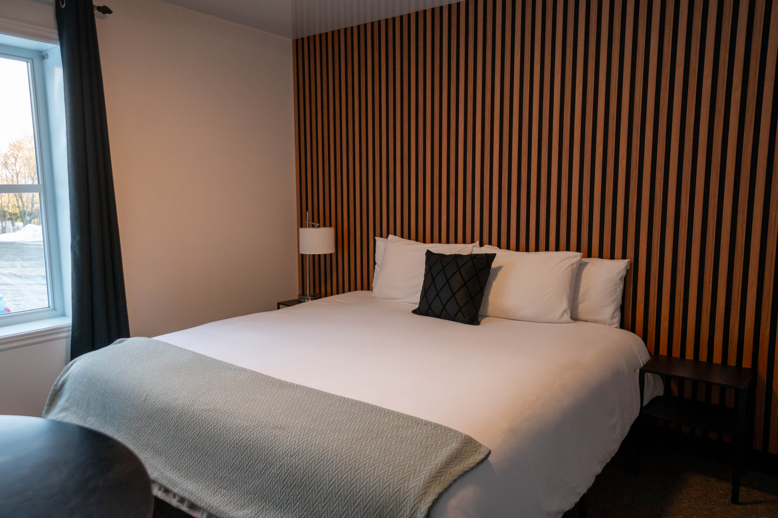 vacances au lac magog - chambres